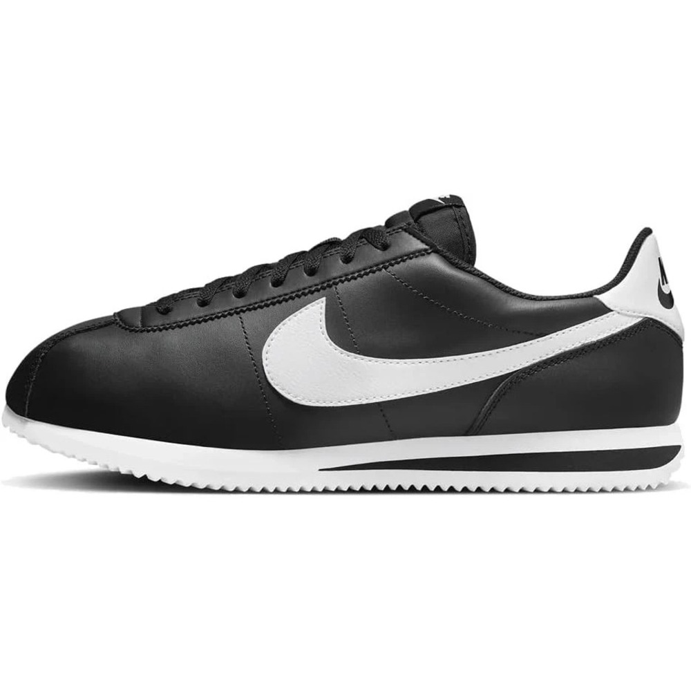 Men's Size 8.5 - Nike Cortez Shoes Black/White Sneakers DM4044 001 NEW